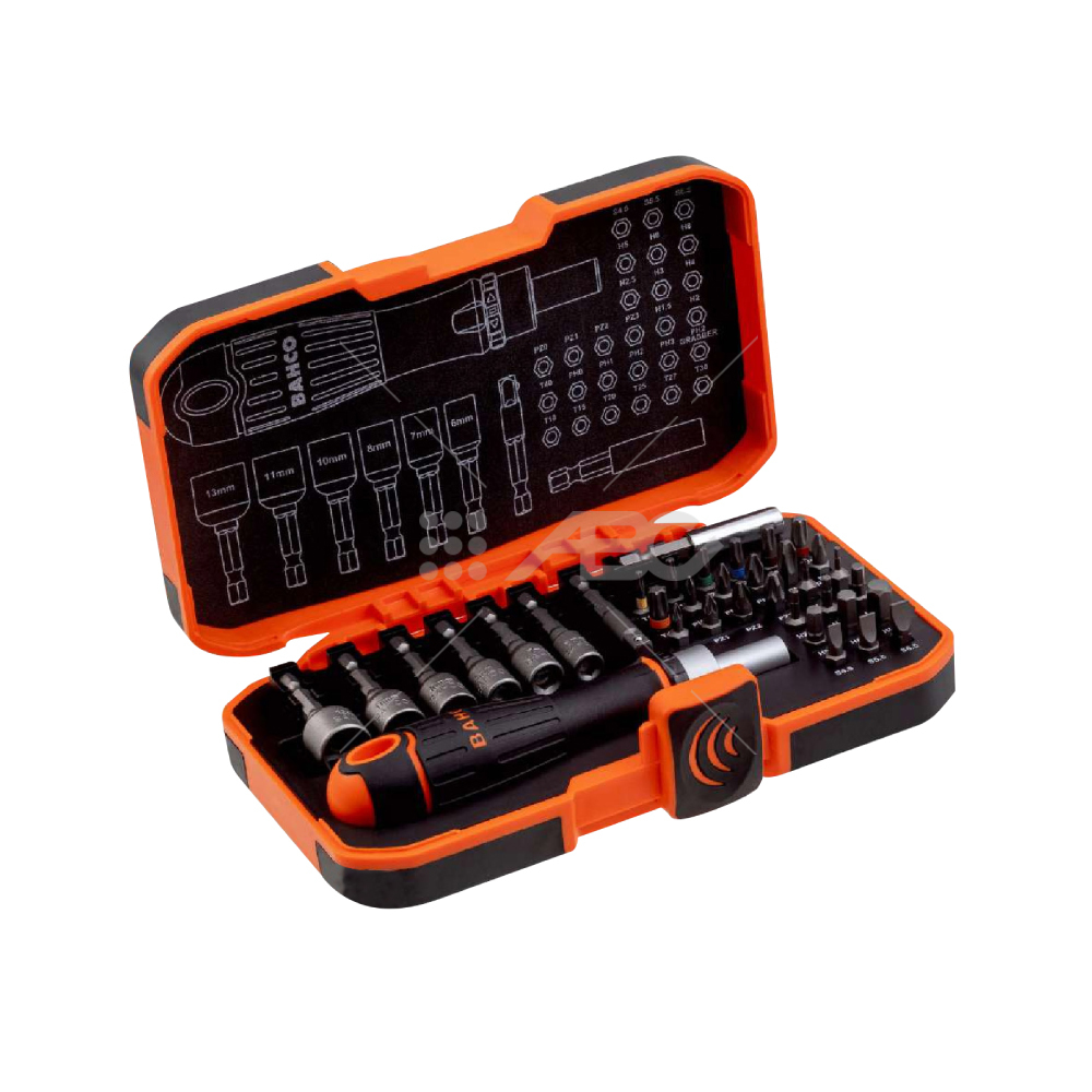 Juego de bocallaves de 1/2″ con puntas TORX® (9 piezas) BAHCO S9TORX – Puntomaq